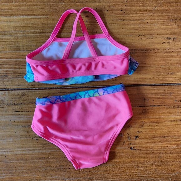Wonder Nation Two Piece Swimsuit Size 3-6 Months - Picture 3 of 4